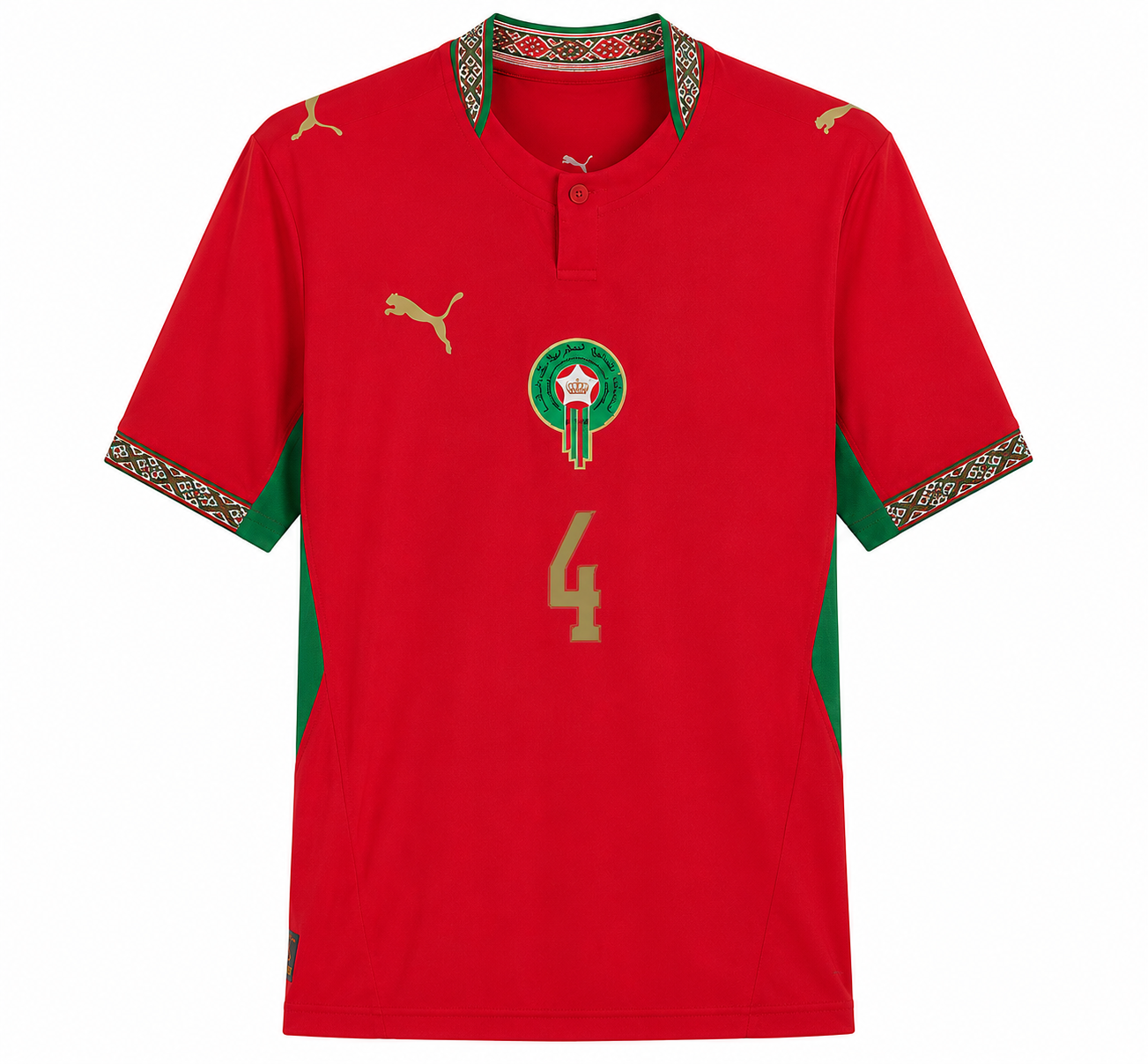 Marokko Thuisshirt WK 2026 - AMRABAT