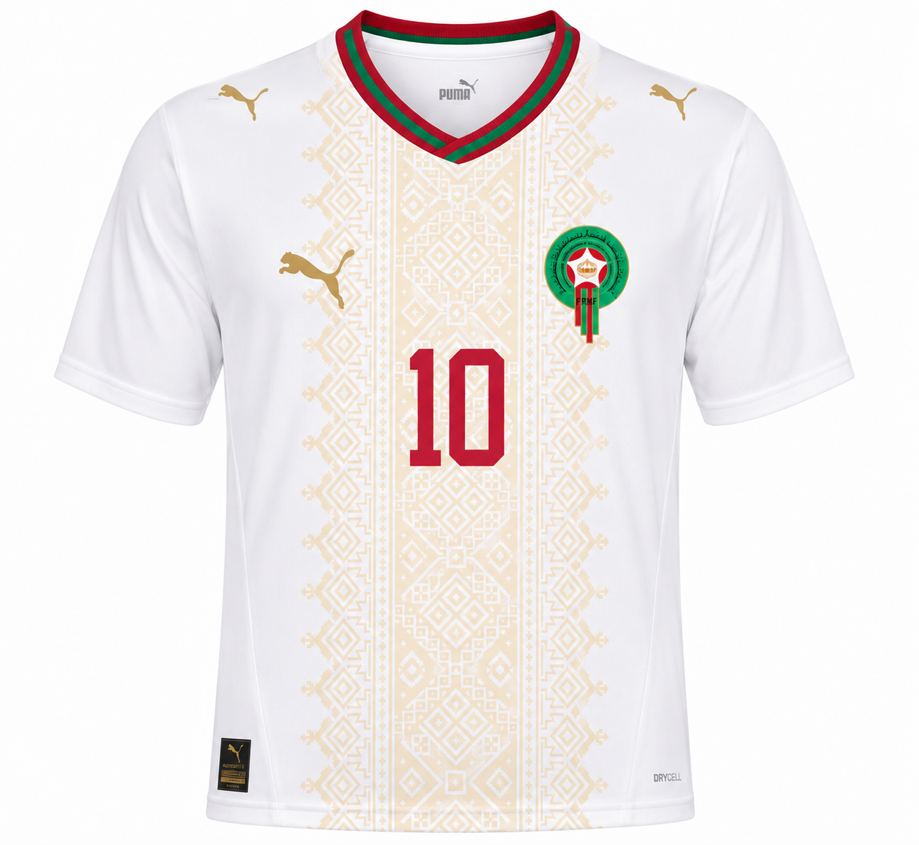 Marokko Uitshirt ( Heritage) WK 2026 – BRAHIM DIAZ