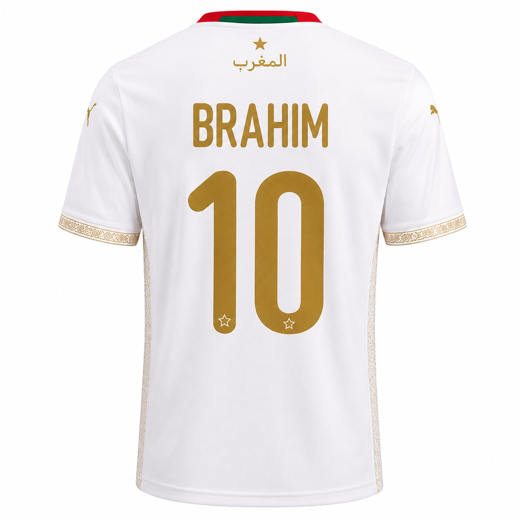 Marokko Uitshirt ( Heritage) WK 2026 – BRAHIM