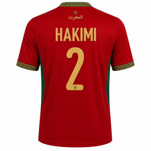 Marokko Thuisshirt WK 2026 - Hakimi