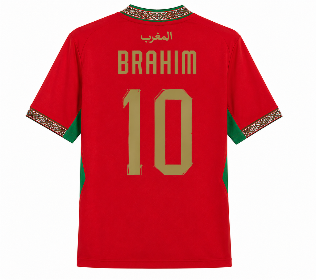 Marokko Thuisshirt WK 2026 - BRAHIM