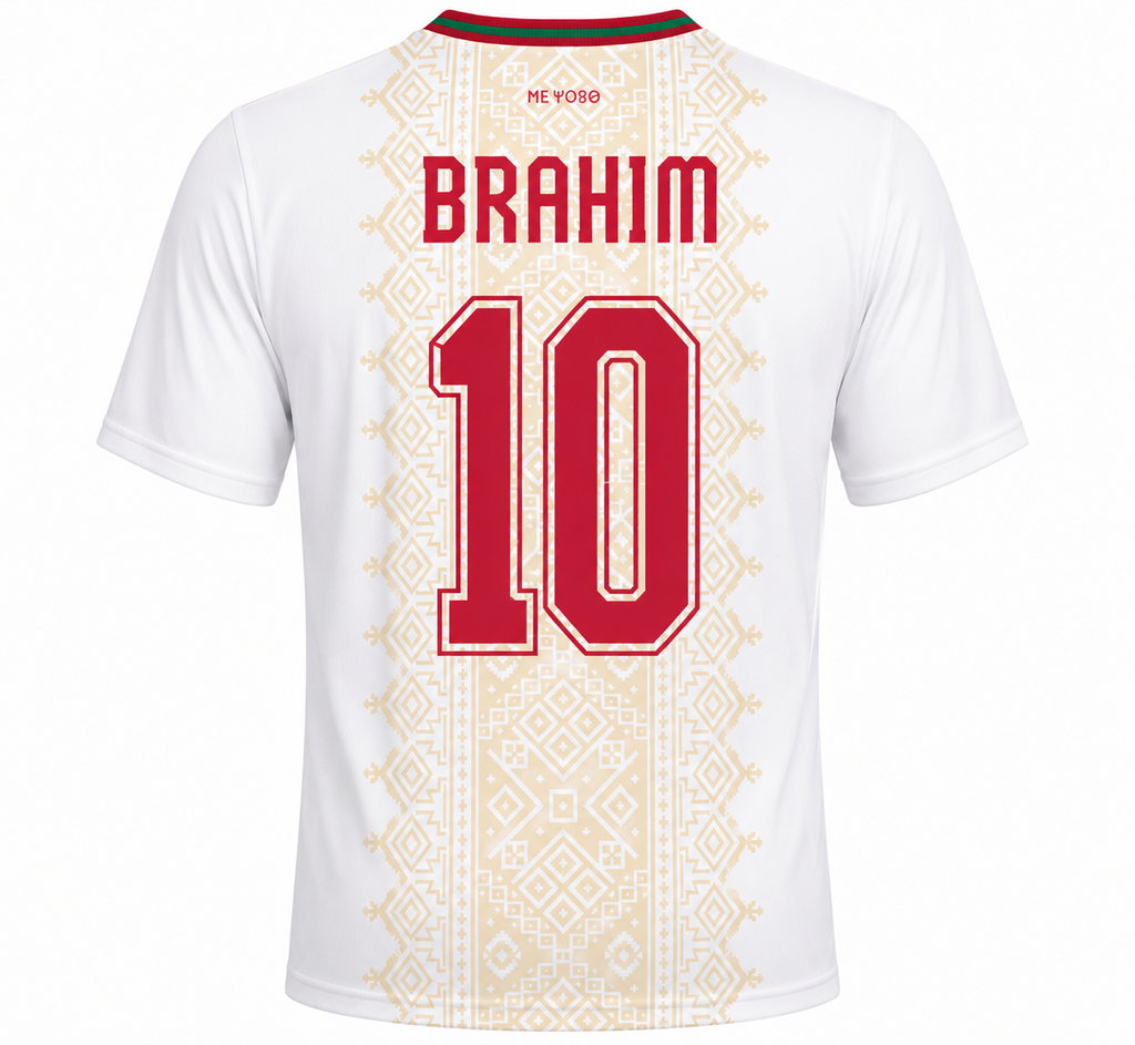 Marokko Uitshirt ( Heritage) WK 2026 – BRAHIM DIAZ